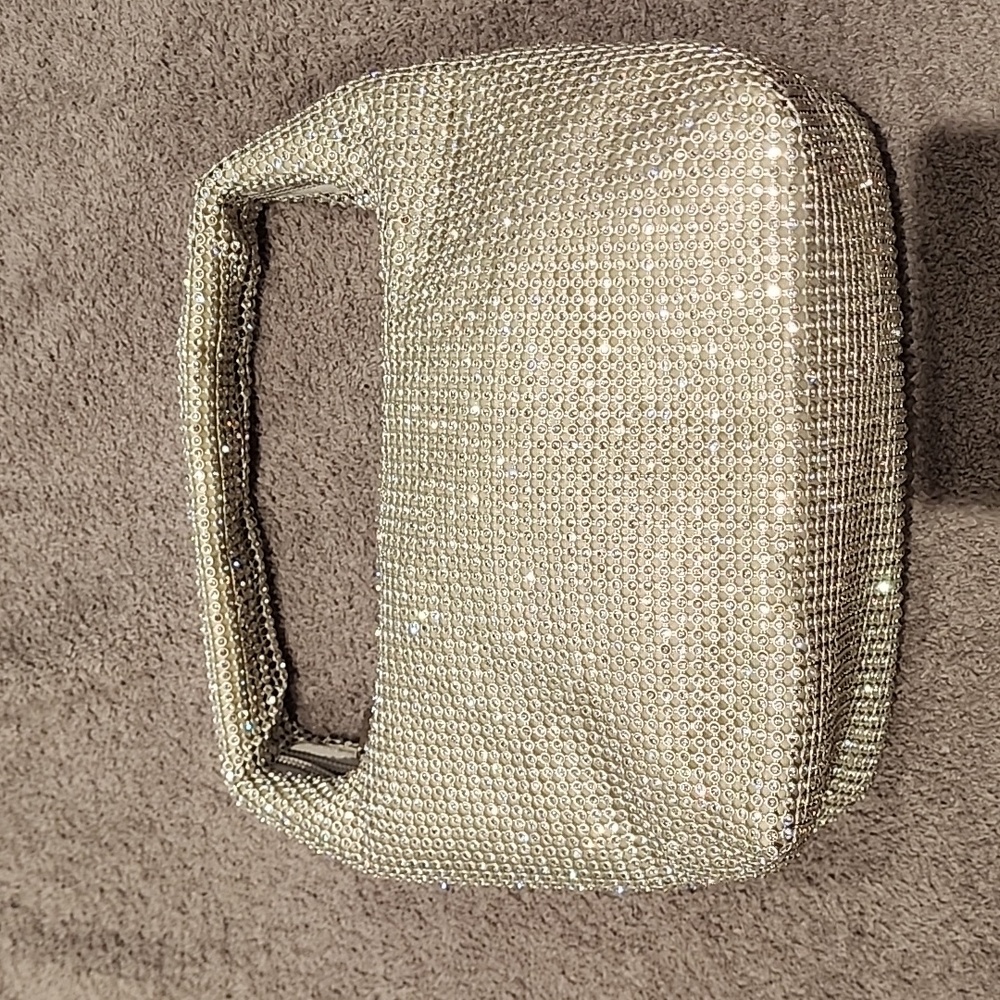 NEVER WORN Shiraleah Didi Mini Bag, Silver.  Absolutely fabulous.